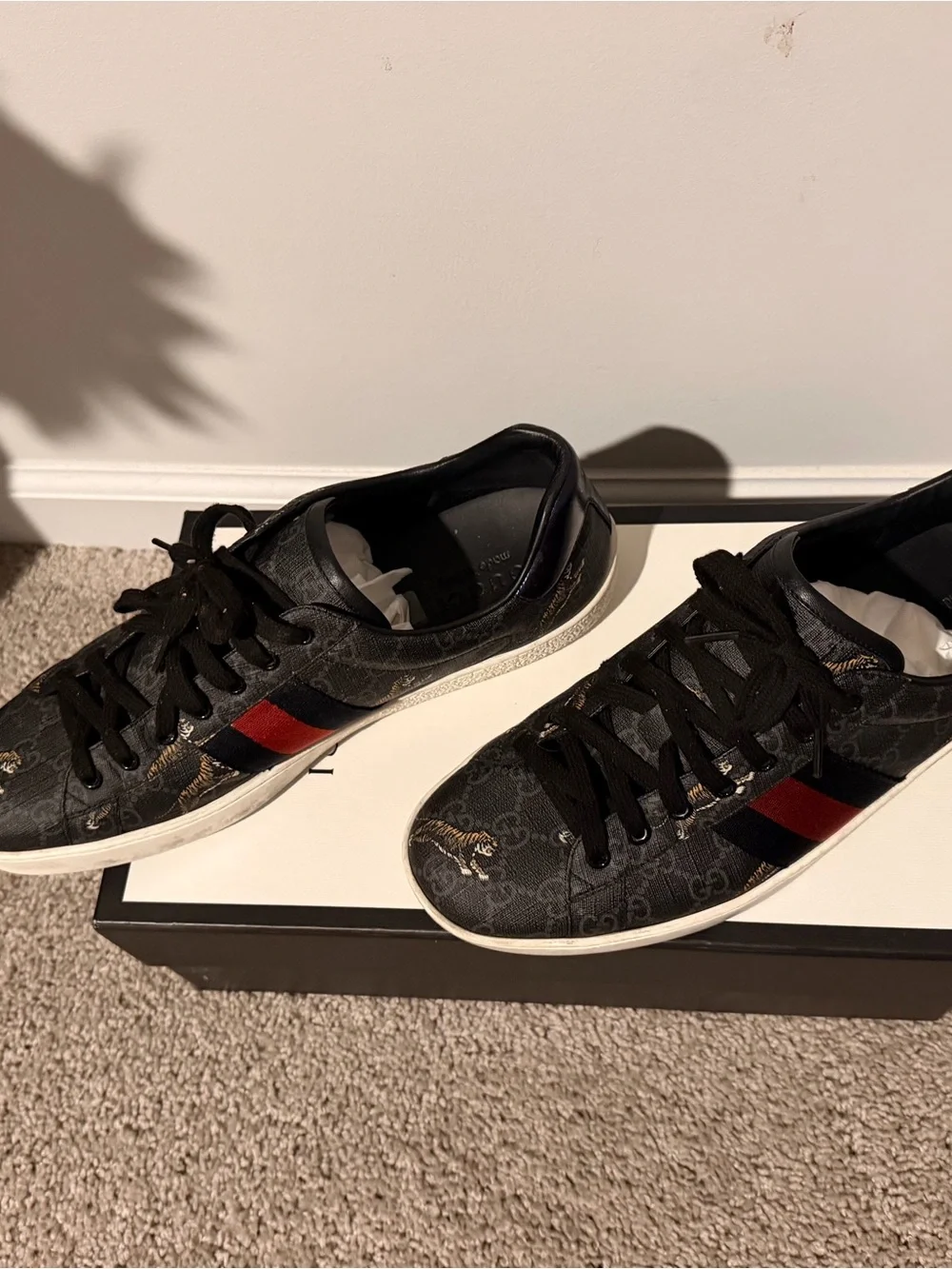 Gucci Ace GG Supreme 'Tigers'